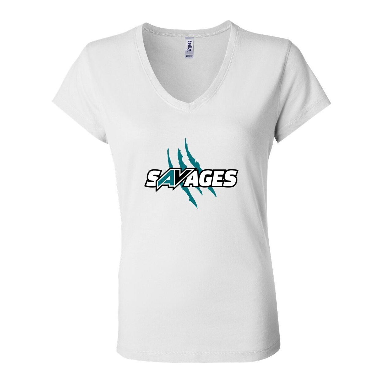 Women's Short Sleeve Jersey V-Neck Tee
