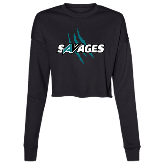 Ladies' Cropped Fleece Crew