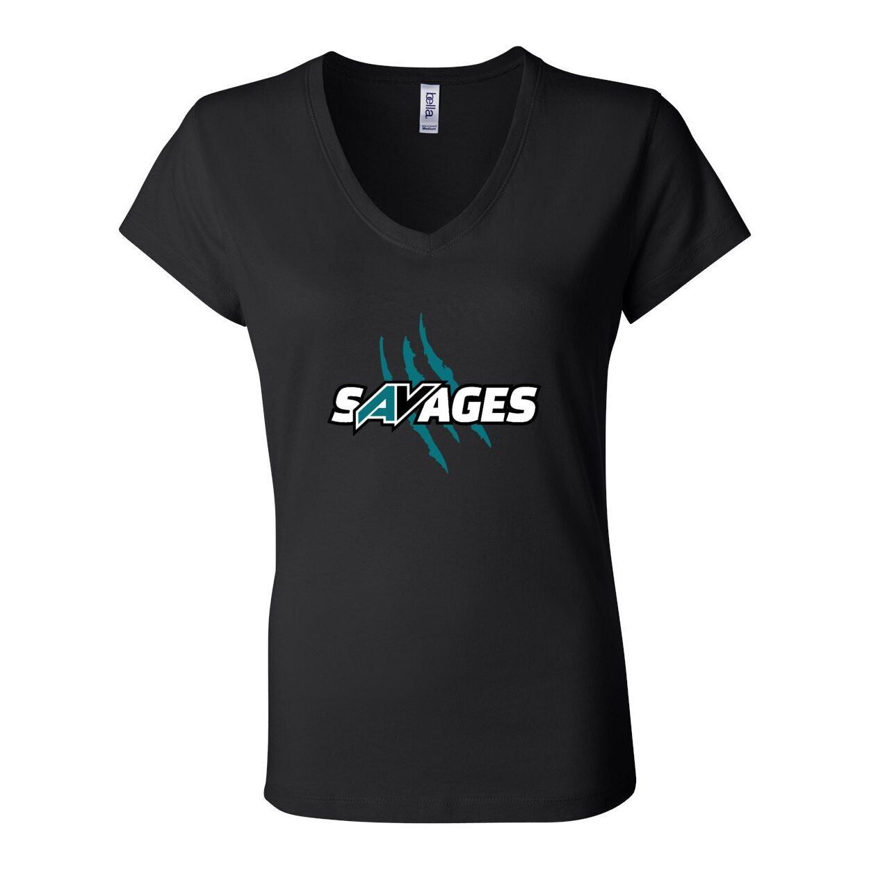 Women's Short Sleeve Jersey V-Neck Tee